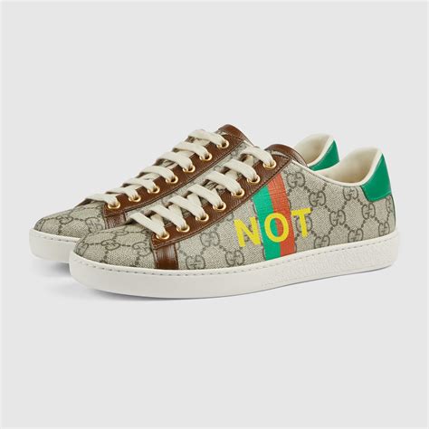 gucci fake not sneakers|gucci ace sneakers gg print.